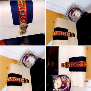 Gucci cream body cross, shoulder purse 👛